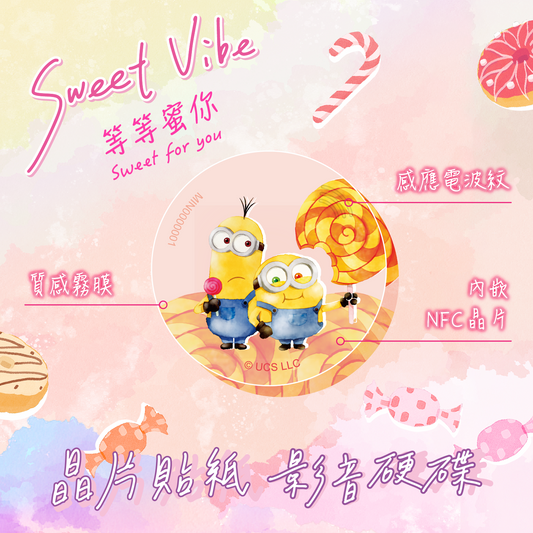 Minions Sweet Vibe Chip Time Capsule - Sweet for you