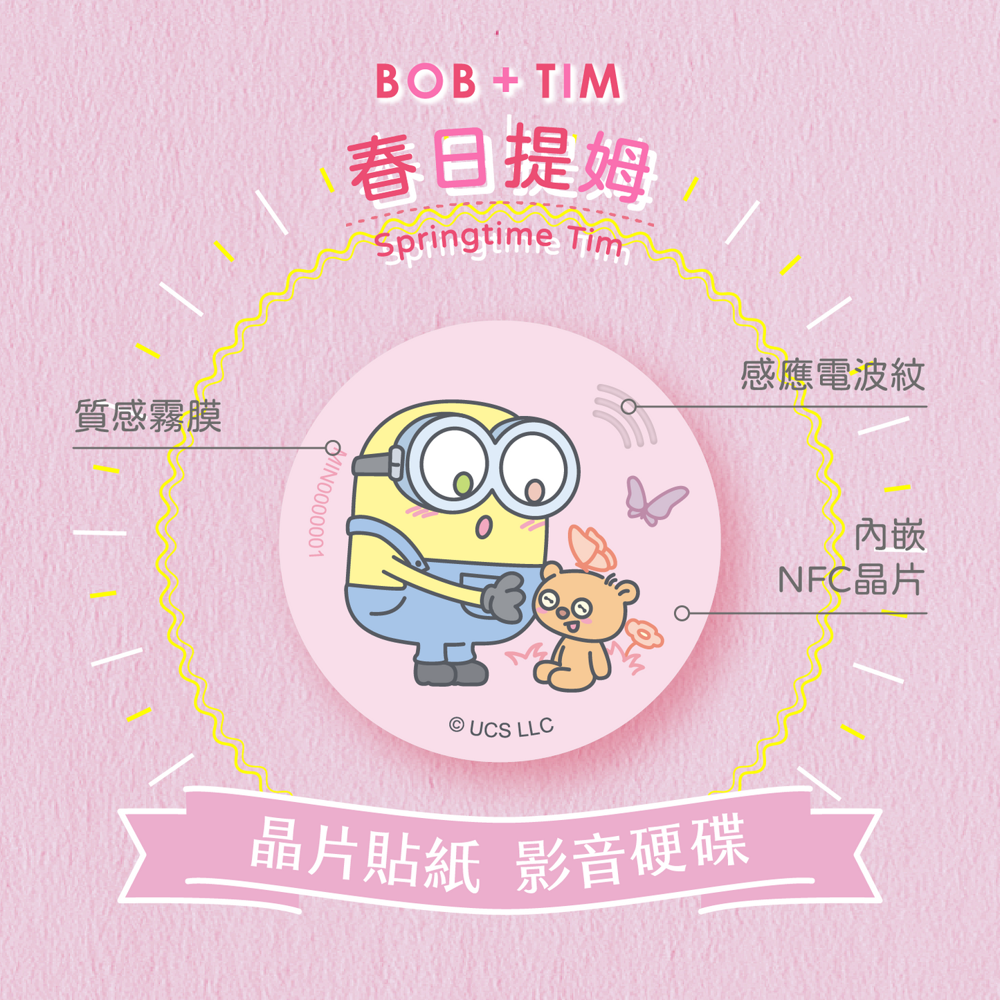 小小兵 Bob+Tim 晶片時光膠囊 - 春日提姆
