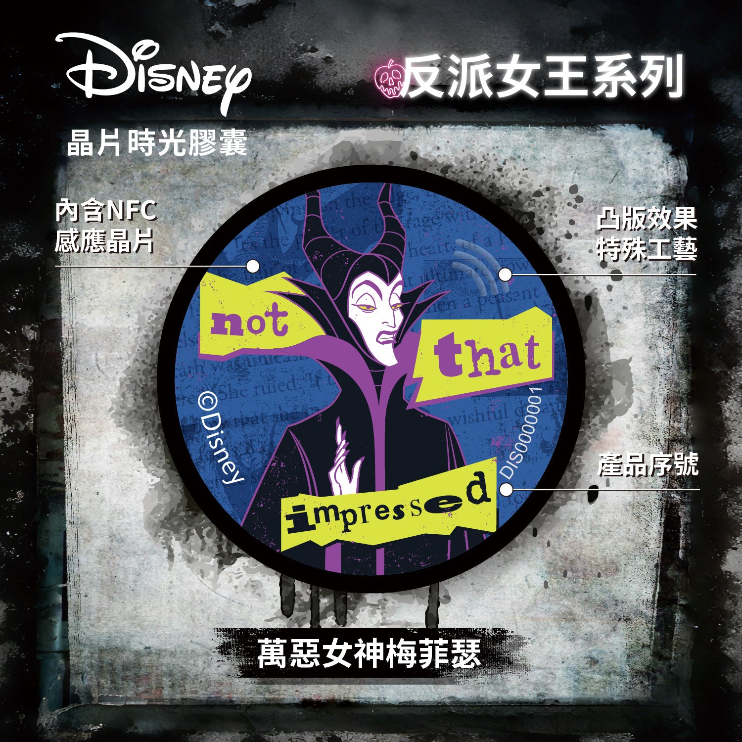Villain Queens Mistress of All Evil Maleficent｜Chip Time Capsule｜Gift ...